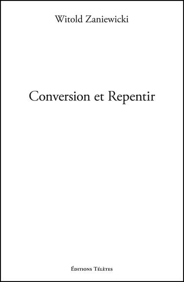 Conversion et repentir