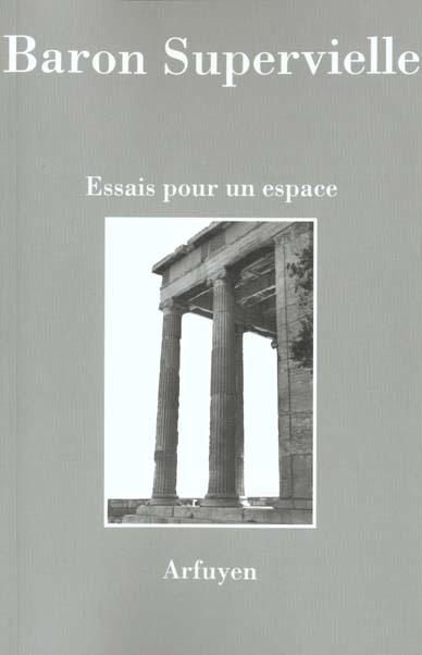 Essais pour un espace