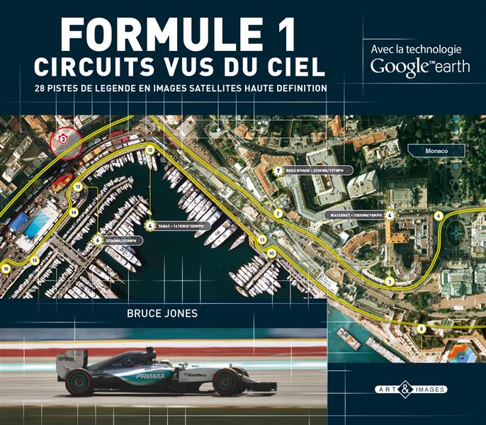 Formule 1 - Circuits vus du ciel / 28 pistes de légende en images satellites haute definition