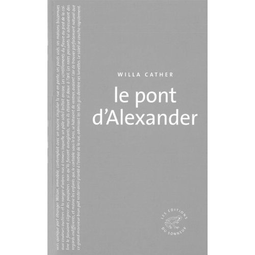 Le pont d'Alexander