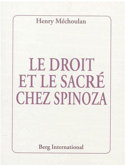 Le droit et le sacré chez Spinoza