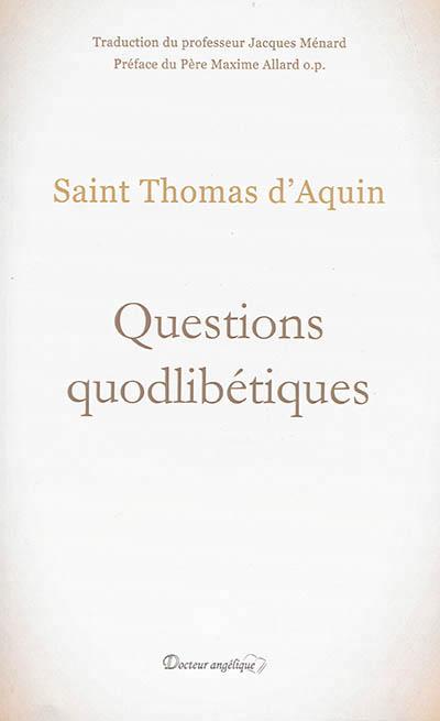 Questions quodibétiques