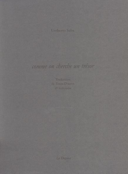 Comme on cherche un trésor