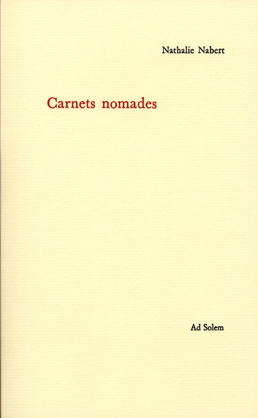 Carnets nomades