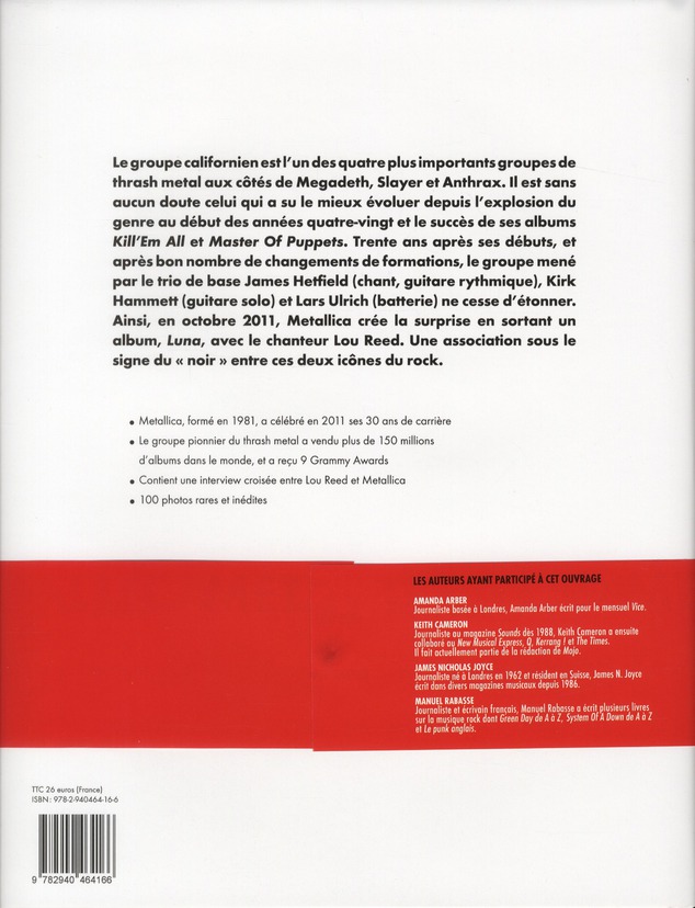 Metallica / L'odyssée métal