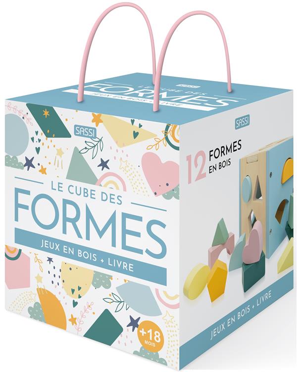 Le cube des formes. Jeu avec 12 formes en bois livre