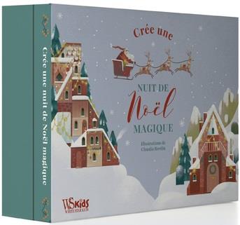 Crée une nuit de Noël magique. Avec un livre illustré et 15 planches