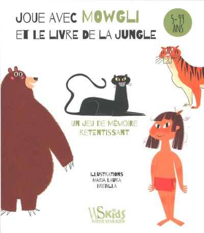 Joue avec Mowgli et le livre de la jungle. Un jeu de mémoire retentissant