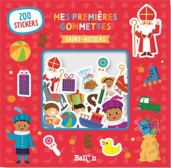 Saint-Nicolas. Pochette à gommettes