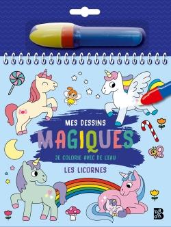 Les licornes. Avec un feutre d'eau