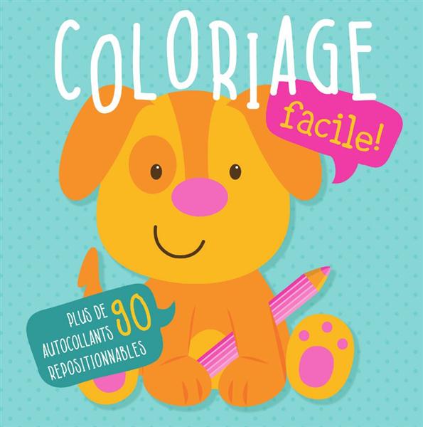 Coloriage facile ! Jaune hippo