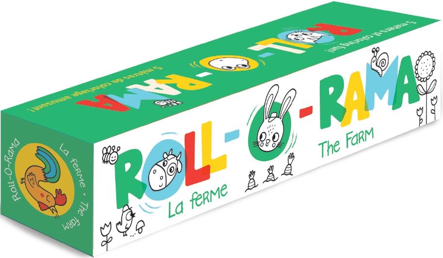 La ferme. 5 mètres de coloriage amusant !