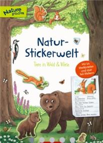 La nature en autocollants - animaux de la foret et des pres