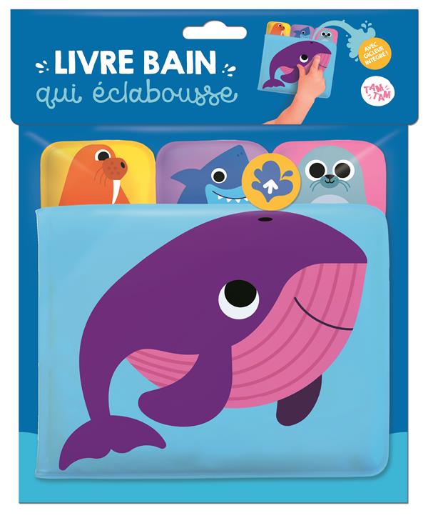 Baleine - Livre bain