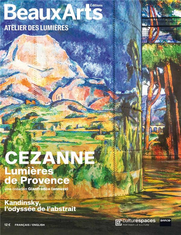 Beaux Arts Magazine : Cézanne, le maître de la Provence. A l'atelier des lumières