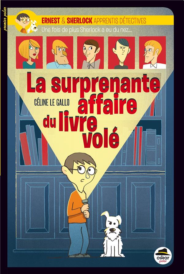 Ernest & Sherlock apprentis détectives Tome 2 : La surprenante affaire du livre volé