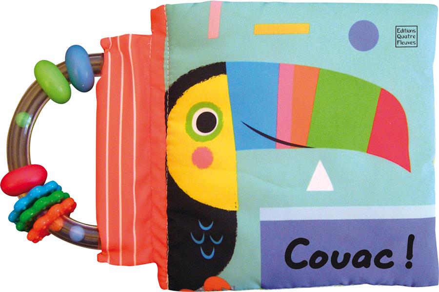 Couac ! Un livre-hochet tout doux pour Bébé