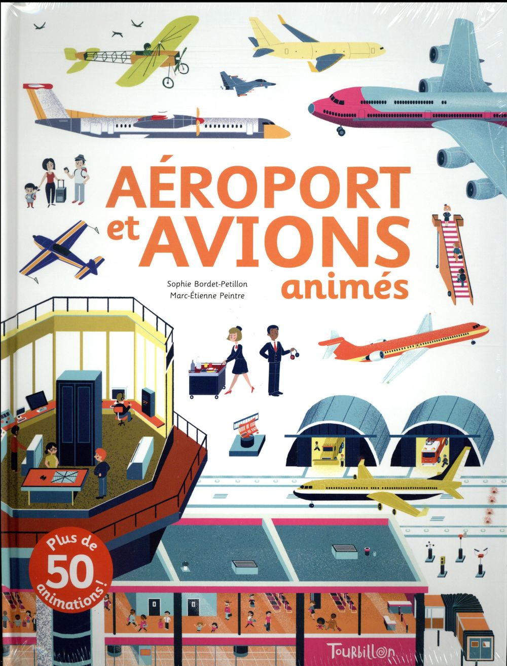 Aéroport et avions animés