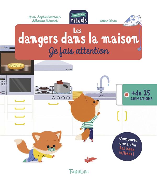 Les dangers dans la maison. Je fais attention