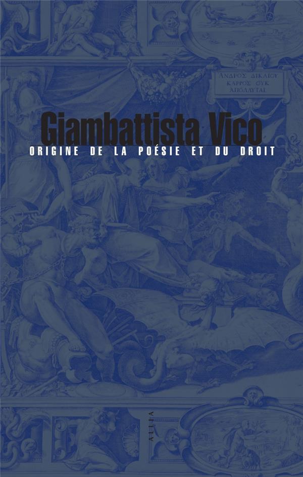 Origine de la poésie et du droit