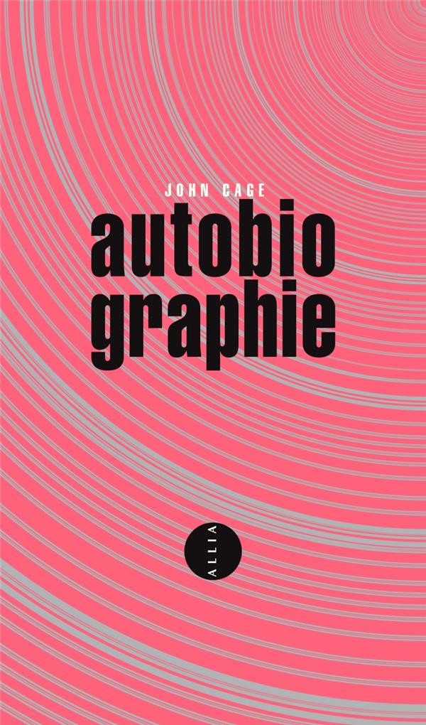 Autobiographie. Edition bilingue français-anglais