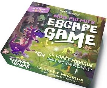 MON PREMIER ESCAPE GAME : LA FORET MAGIQUE - ESCAPE GAME ENFANT DE 2 A 5 JOUEURS - DE 5 A 7 ANS