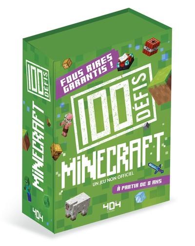 Mes 100 défis Minecraft. Un jeu non officiel