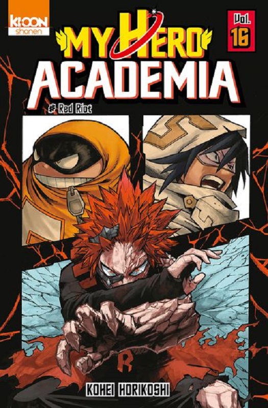My Hero Academia Tome 16 : Red Riot. Avec le mug de l'anime My Hero Academia, Edition collector