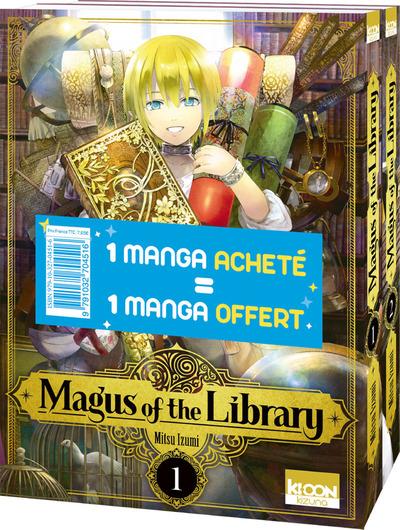 Magus of the library Tomes 1 et 2 : 1 manga acheté = 1 manga offert. Edition limitée
