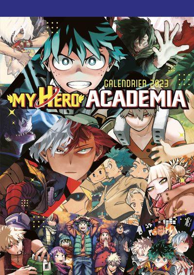 Calendrier 2023 : My Hero Academia