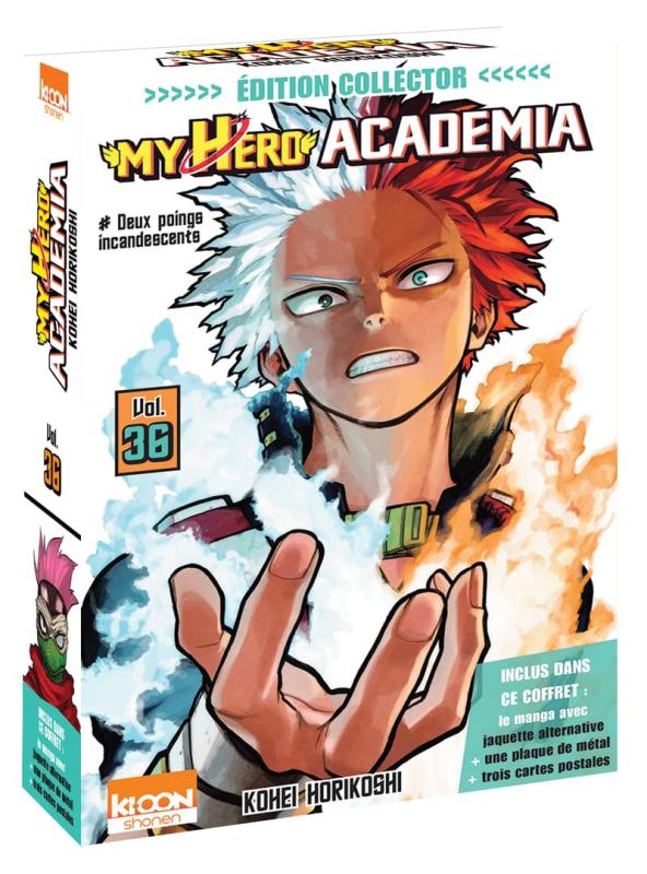 My Hero Academia Tome 36 : Deux poings incandescents - Edition collector