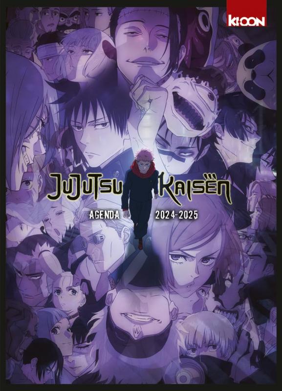 Agenda Jujutsu Kaisen - Edition 2024-2025