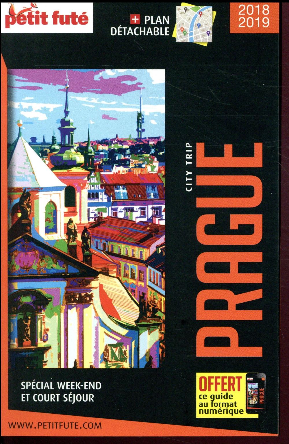 Prague. Edition 2018-2019. Avec 1 Plan détachable