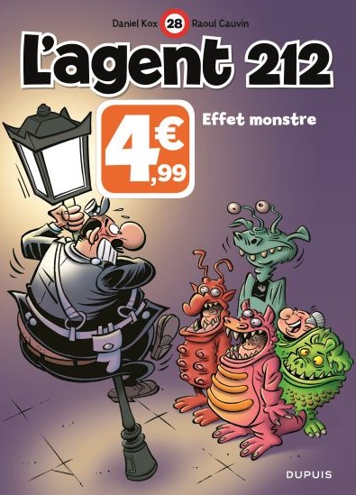 L'agent 212 Tome 18 : Effet monstre
