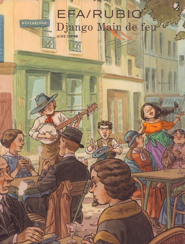 Django Main de feu. Edition numérotée