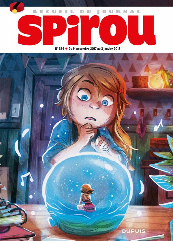 Recueil Spirou N° 354, du 1er novembre 2017 au 3 janvier 2018