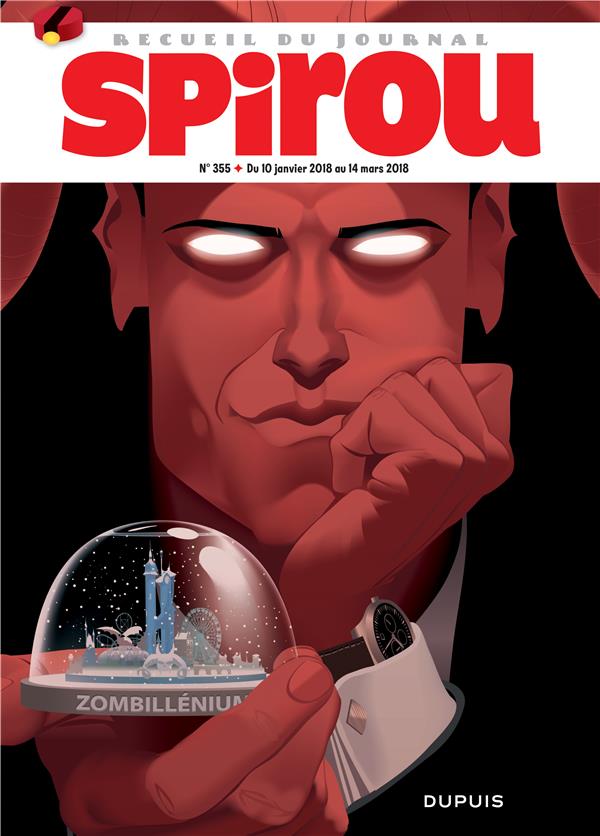 Recueil Spirou N° 355, du 3 janvier 2018 au 7 mars 2018