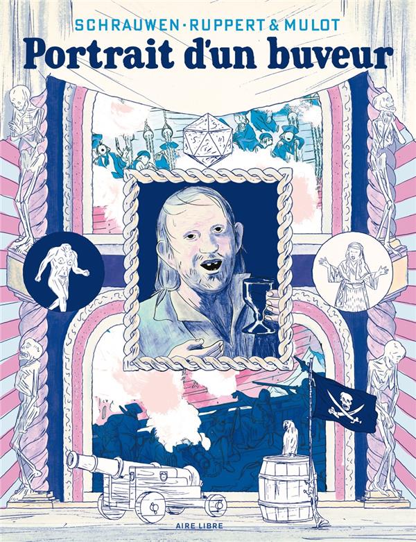 Portrait d'un buveur. Edition avec frontispice