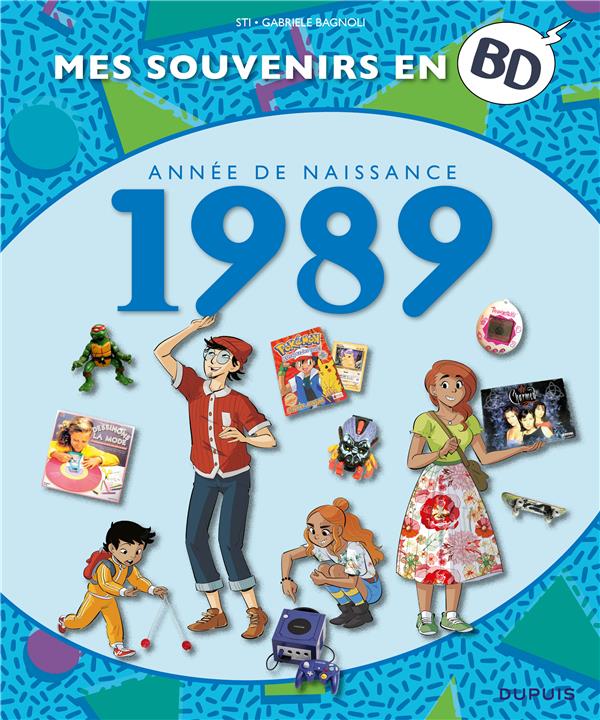 Mes souvenirs en BD : Année de naissance 1989
