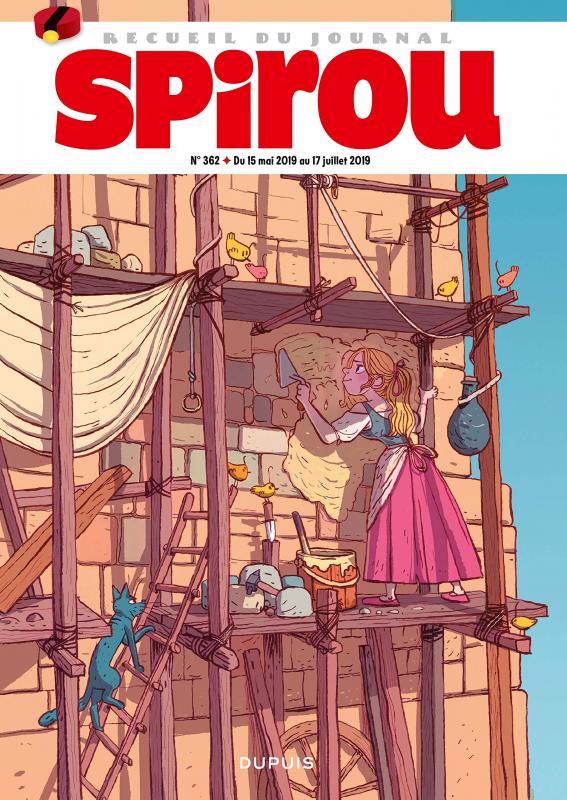 Recueil du journal Spirou N° 362 : Du 15 mai 2019 au 17 juillet 2019