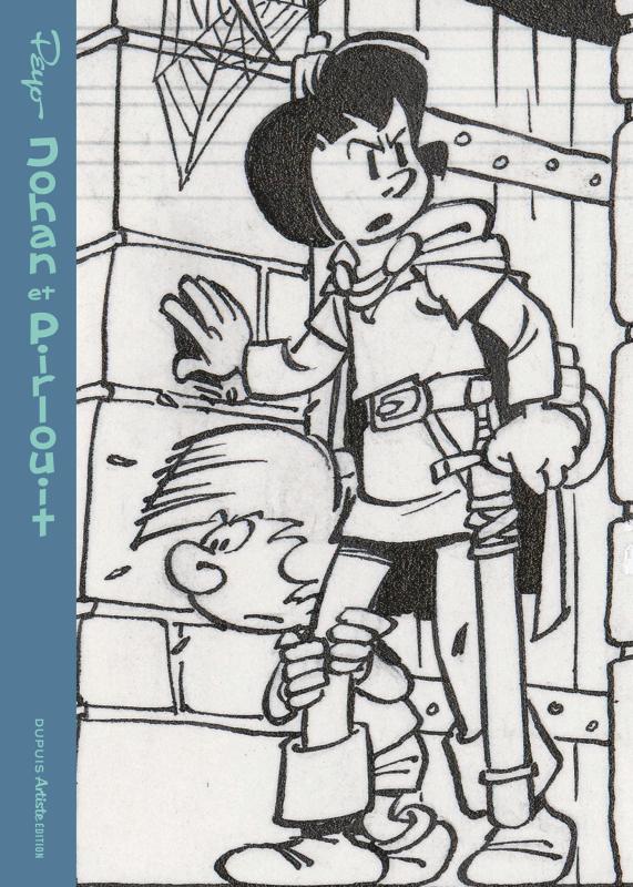 Johan et Pirlouit. Edition spéciale en noir & blanc