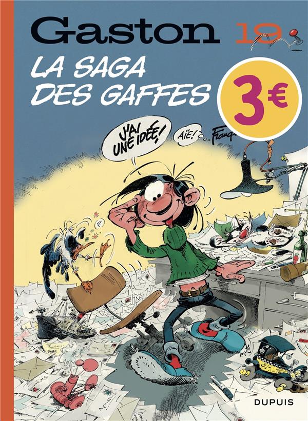 Gaston Tome 19 : La saga des gaffes. Opé l'été BD 2022