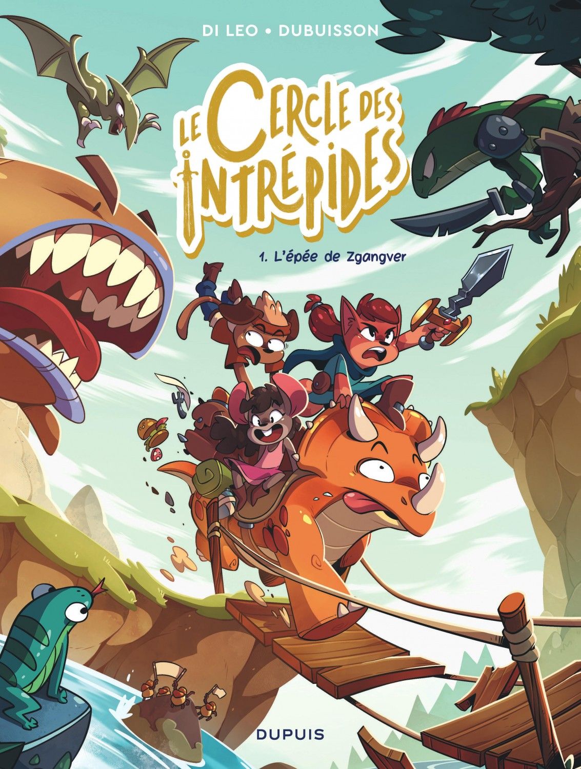 Le cercle des intrépides Tome 1 : L'épée de Zgangver