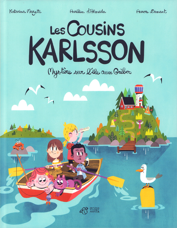 Les cousins Karlsson Tome 1 : Mystère sur l'île aux Grèbes