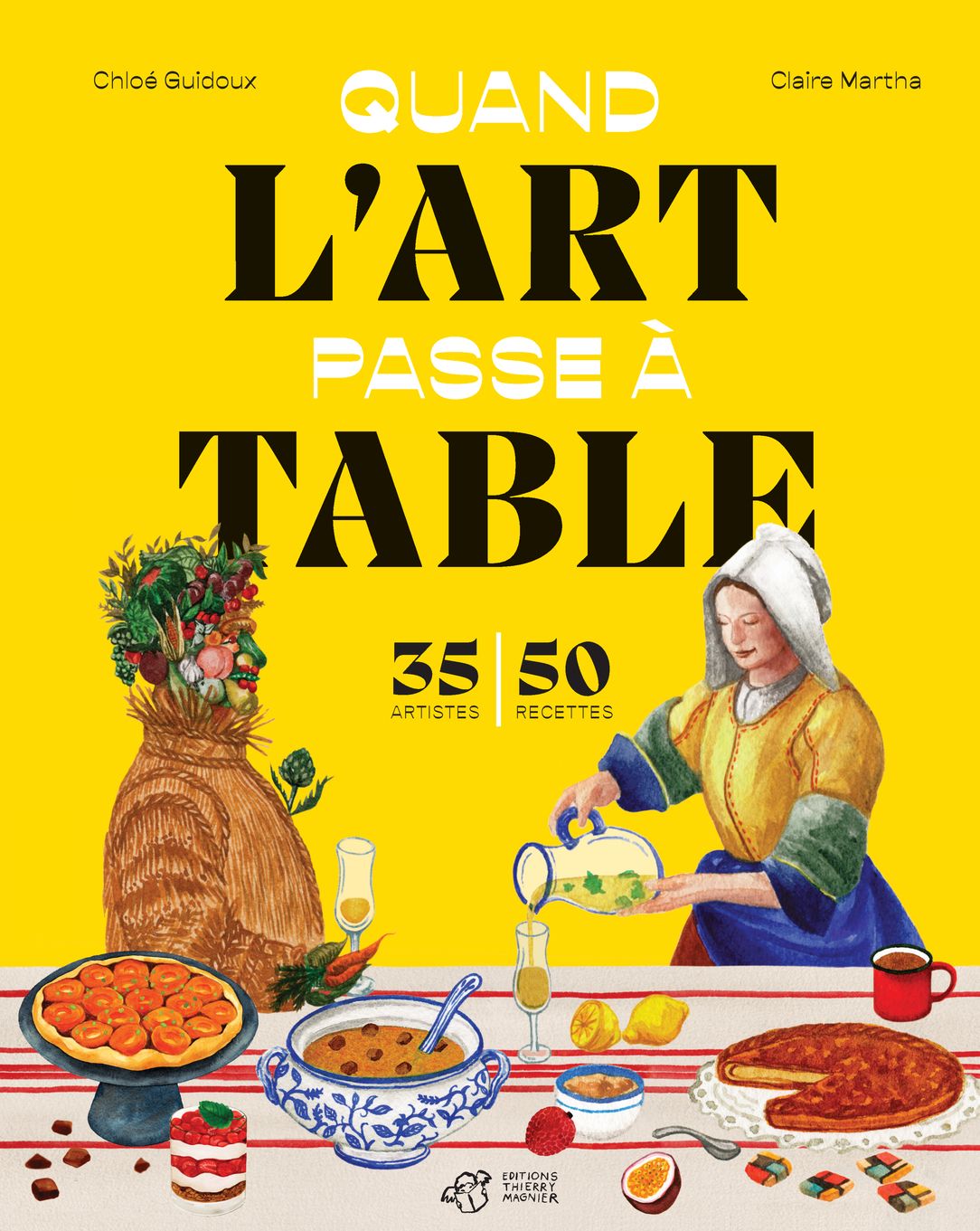 Quand l'art passe à table. 35 artistes, 50 recettes