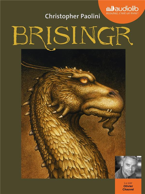 Eragon Tome 3 : Brisingr. 3 CD audio MP3