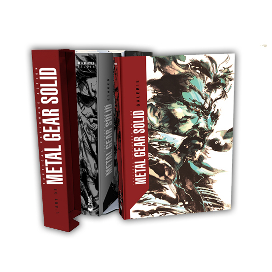 L'art de Metal Gear Solid. Coffret en 2 volumes : Galerie ; Etudes