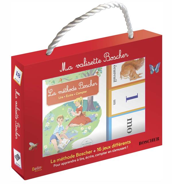 Ma valisette Boscher. Lire. Ecrire. Compter