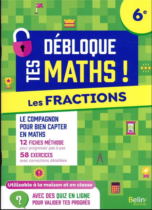 Les fractions 6e. Edition 2023