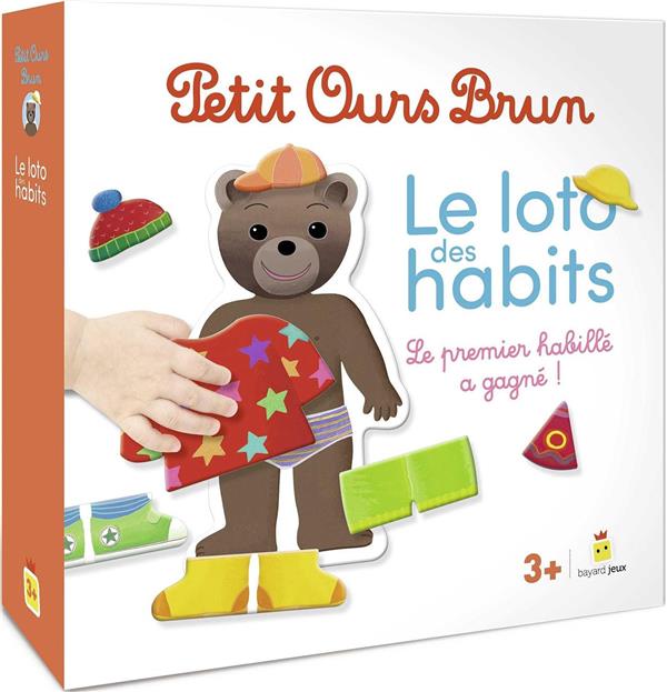 JEU PETIT OURS BRUN - LE LOTO DES HABITS